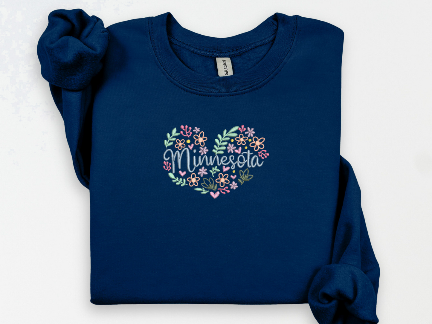 Embroidered Minnesota Sweatshirt