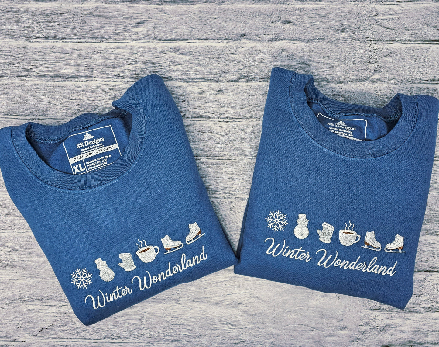 Winter Wonderland Embroidered Sweatshirt