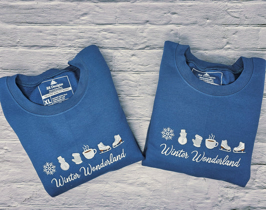 Winter Wonderland Embroidered Sweatshirt