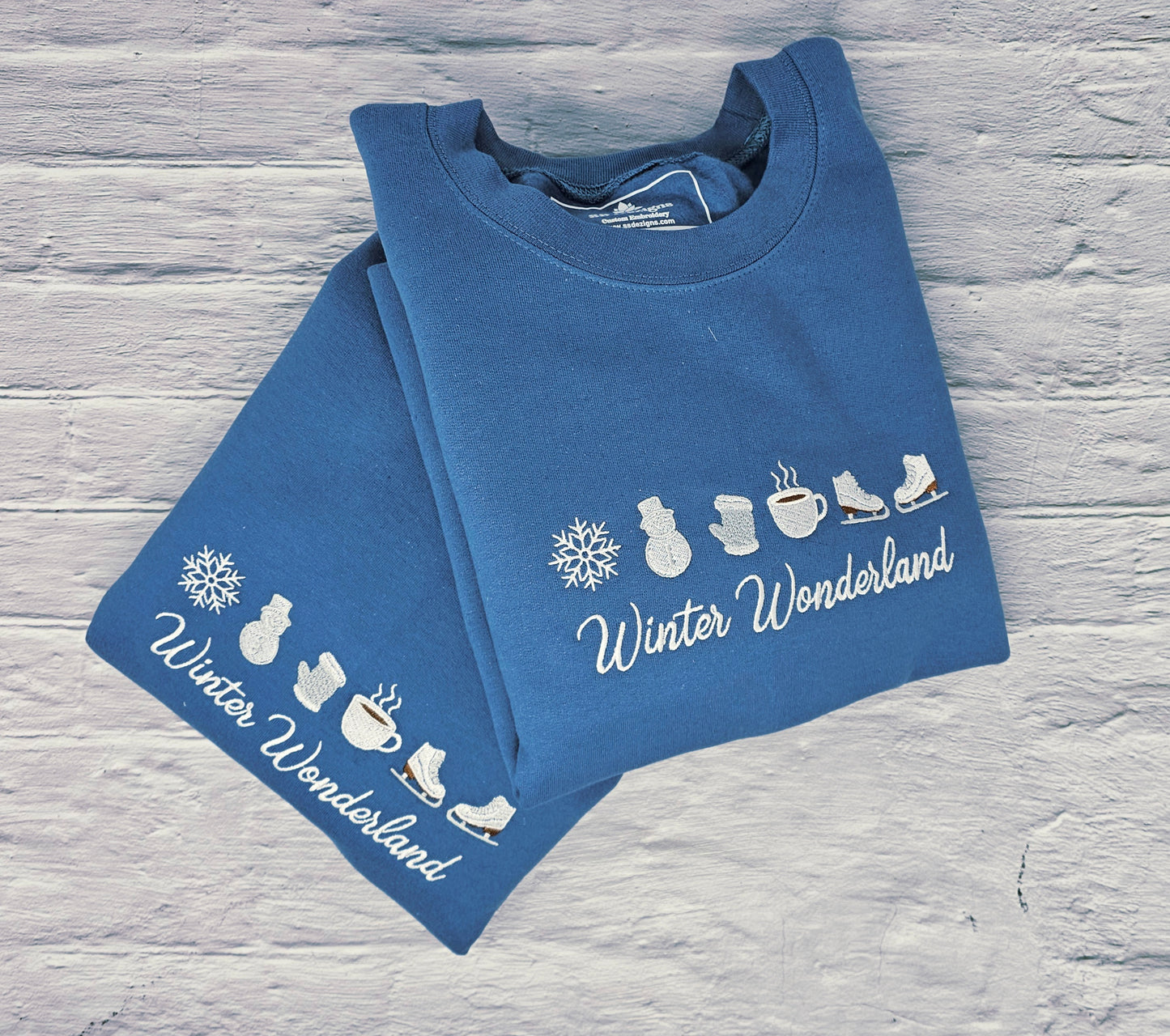 Winter Wonderland Embroidered Sweatshirt